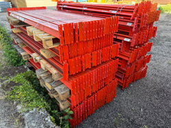 Image of Rack à palettes - 5m de hauteur - 14m linéaire - 1500 kg par niveau - 45 emplacements palettes Europe