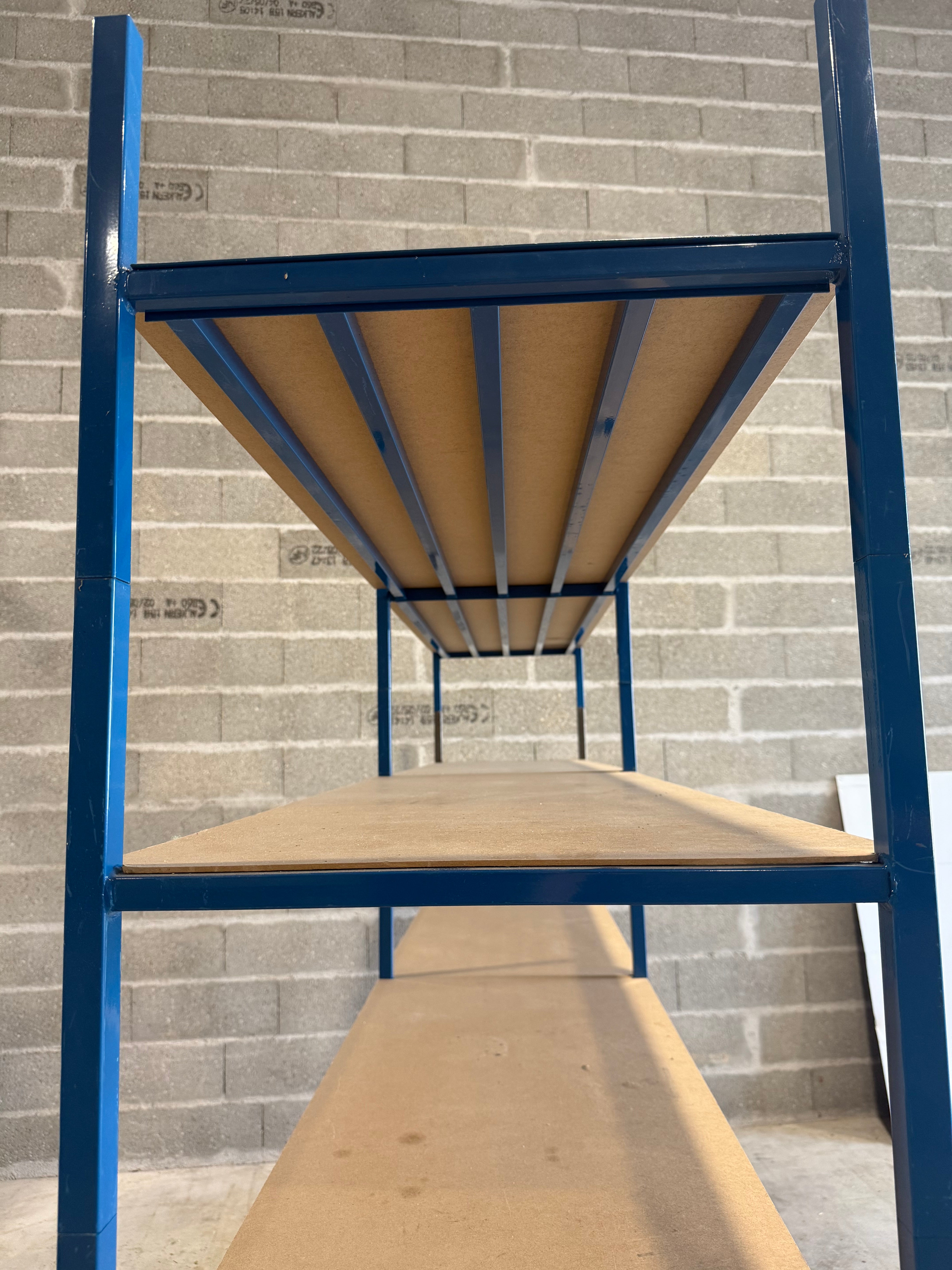 Image of Étagère (protube) – Comme neuf – 12 étagères 120 cm X 50 cm