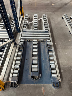 Image of Convoyeur dynamique MECALUX pour 2 palettes Europe