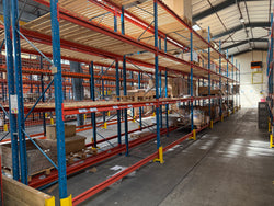 Image of Rack à palettes - 5m de hauteur - 14m linéaire - 1500 kg par niveau - 45 emplacements palettes Europe