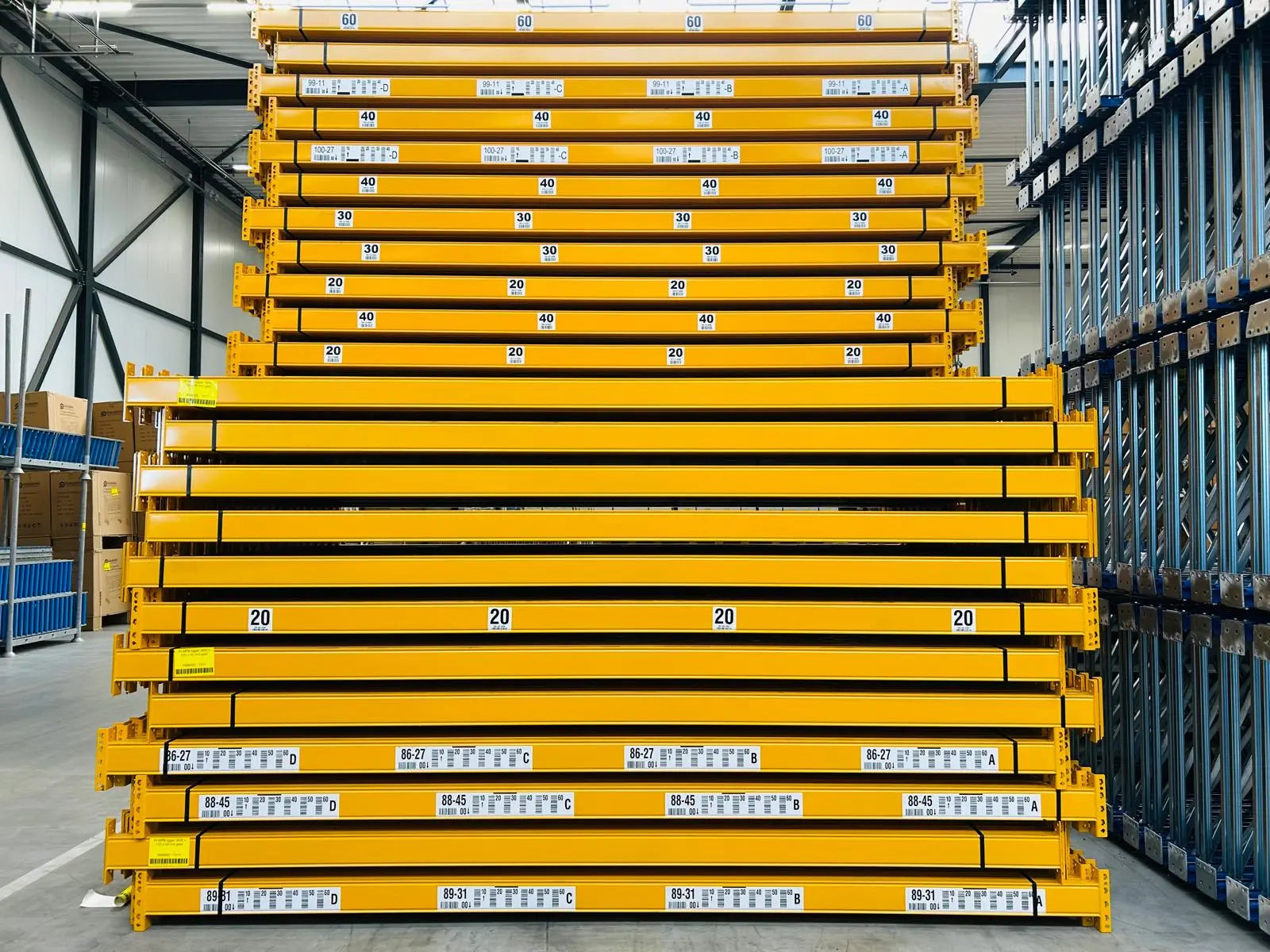 Les différents types de racks à palettes