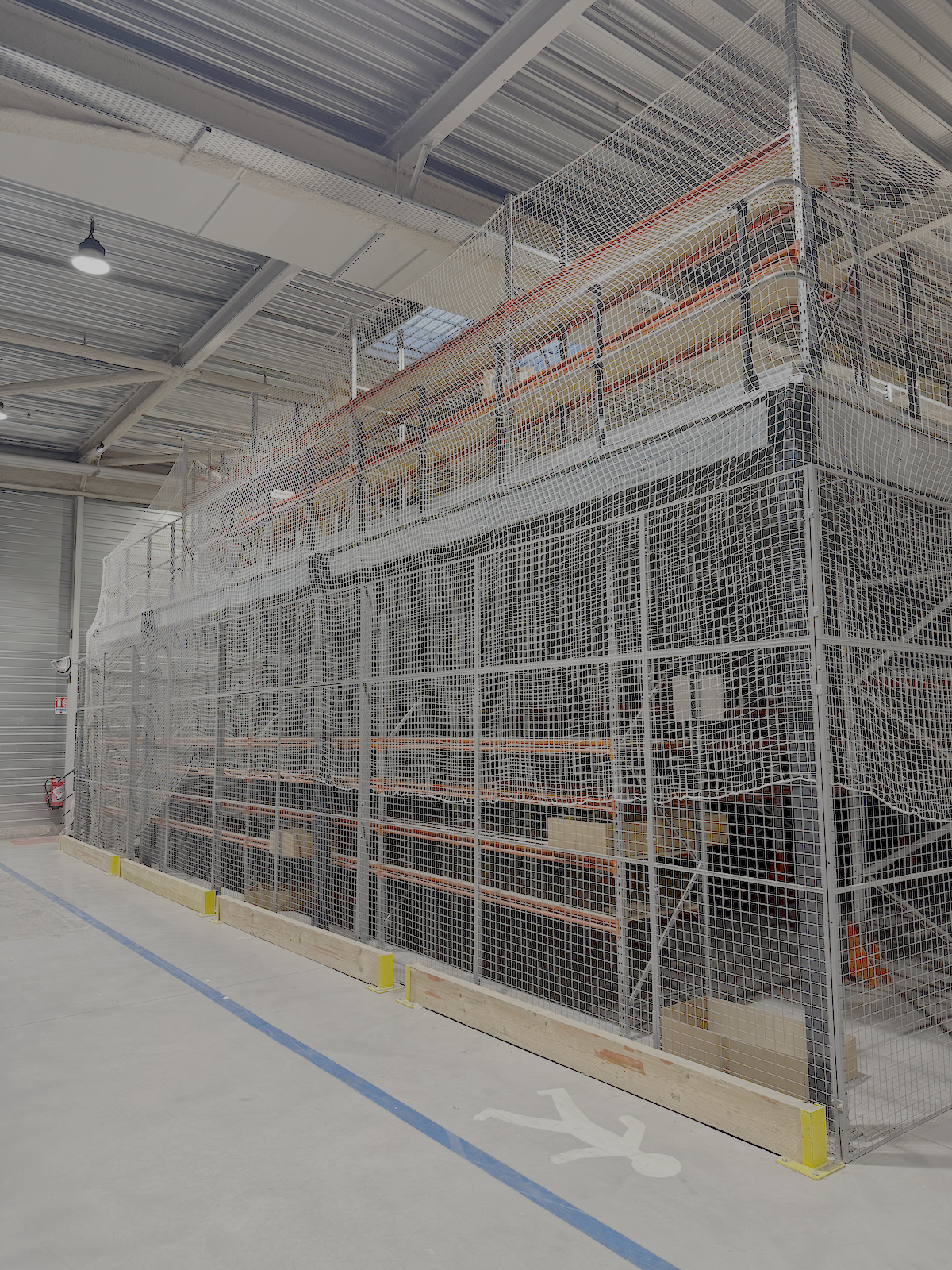 Mezzanine industrielle - Plateforme 400 m²